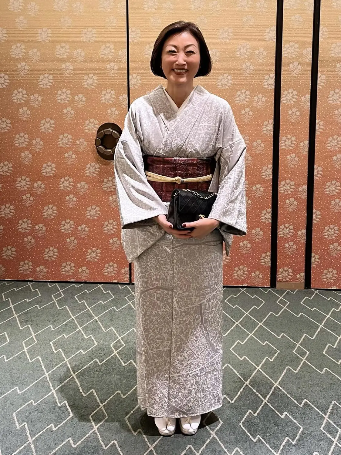 OurAge×Webエクラ  田中ウルヴェ京　着物