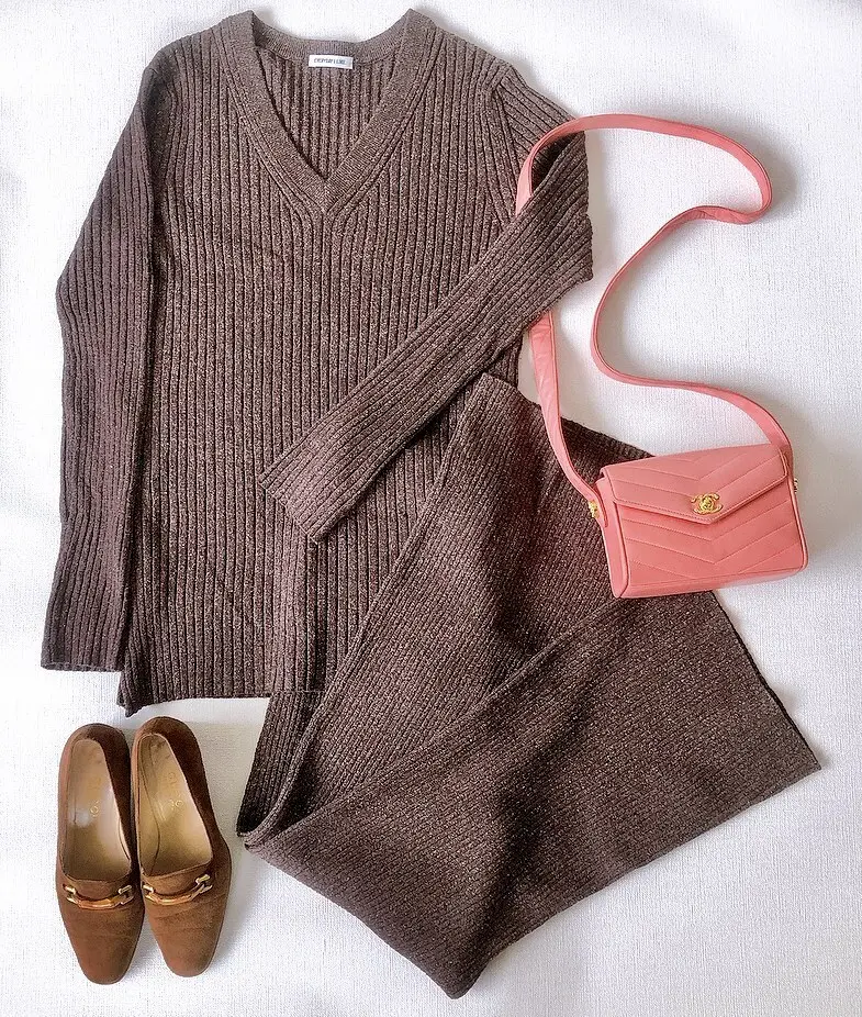 チェックアウトのコーデ