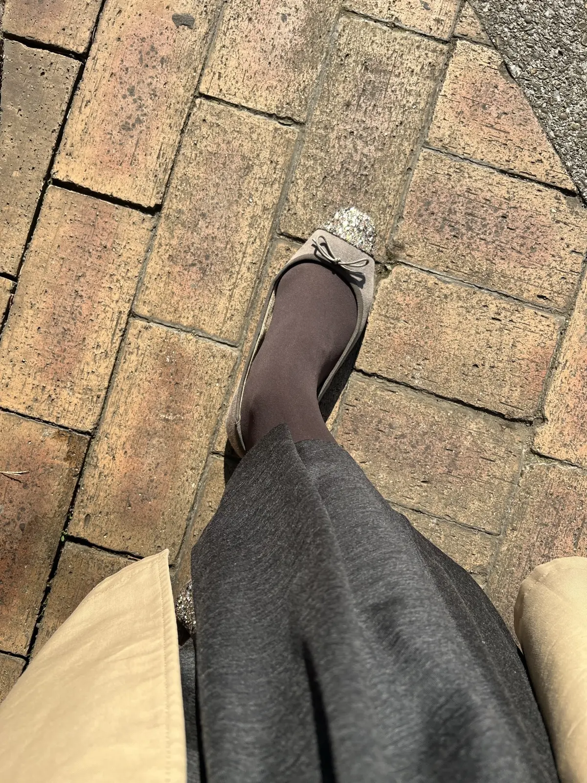 50代フラット靴