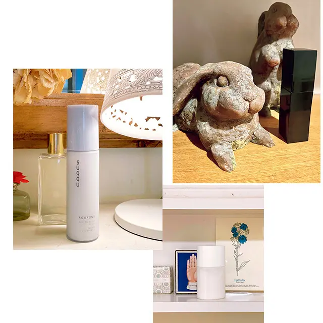 家のあらゆるところにミルクです