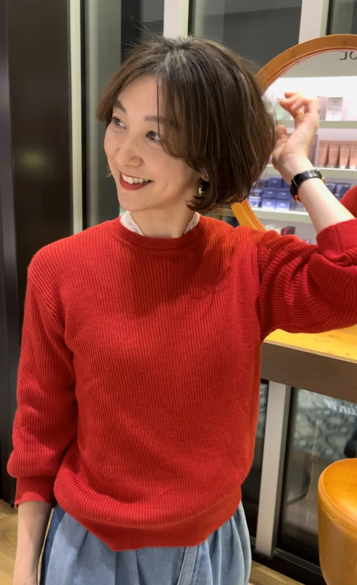 大人のふんわりボブの画像_4