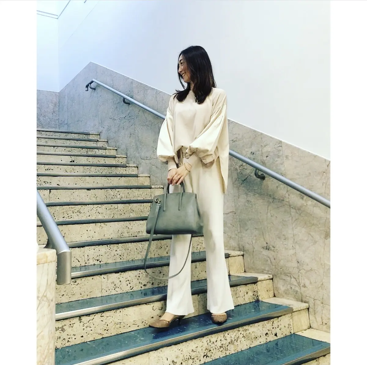 優美なパンツで、ワイン展＆マクロビランチの画像_1