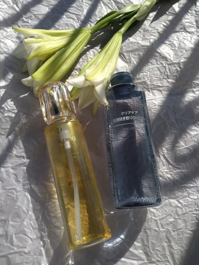 無印の化粧水とクレドの化粧水