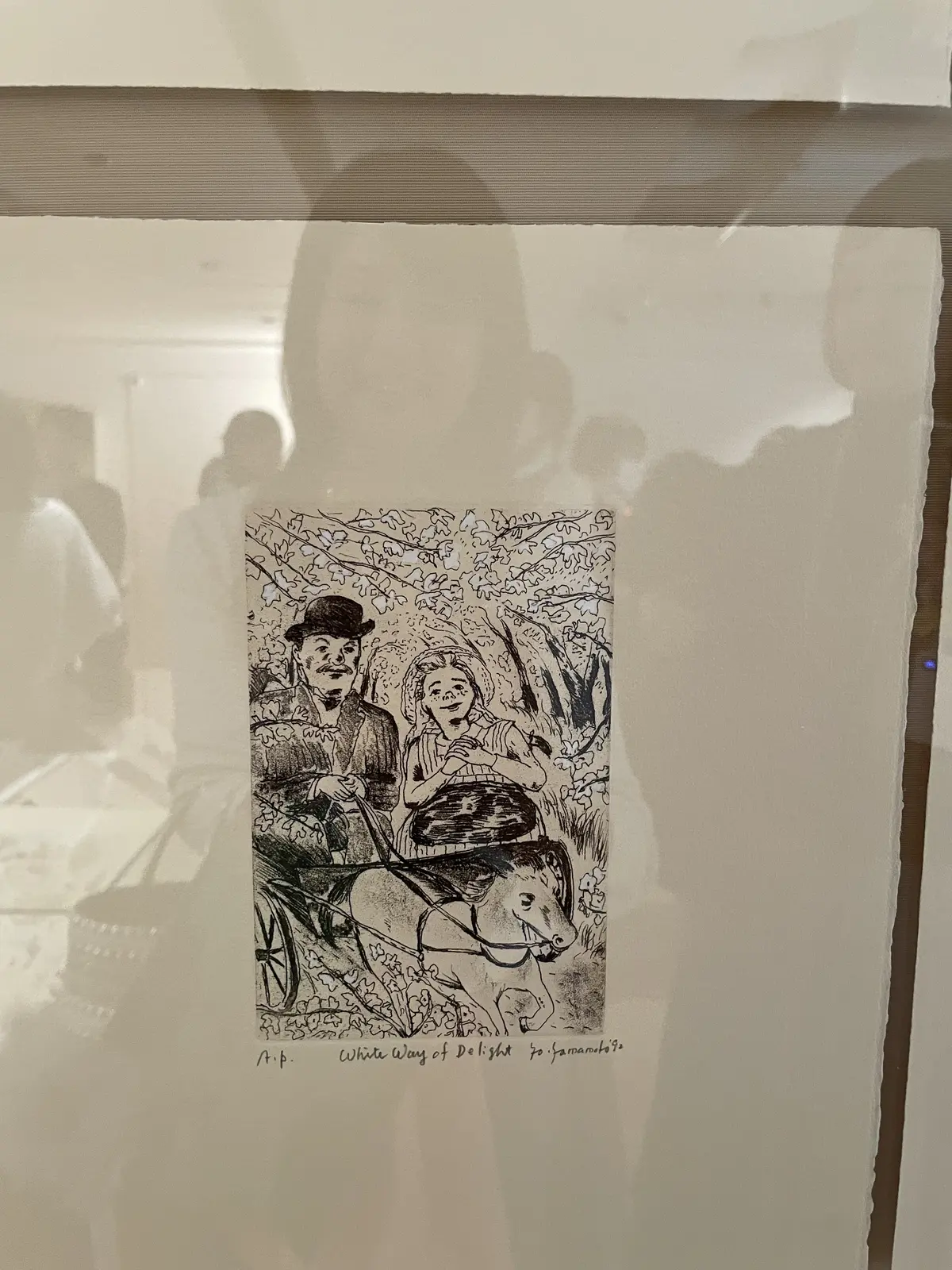 制作道具、早稲田、館内、早稲田大学、早稲田大学 国際文学館、村上春樹ライブラリー、銅版画作家、山本容子、作品展、山本容子版画展、赤毛のアン