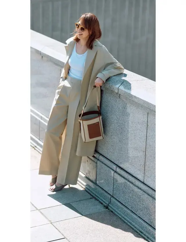 【新・セットアップの着映え力】ジャケットをコートに替えると断然リュクス見え！