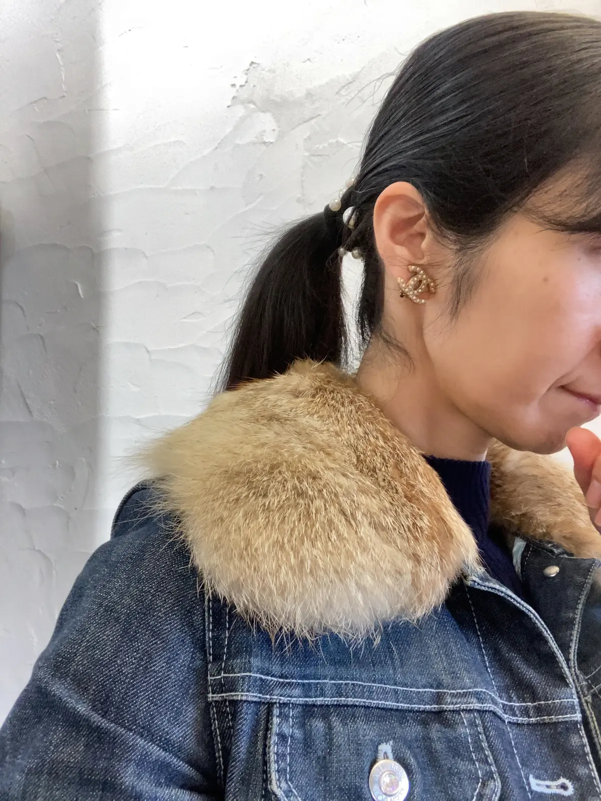 デニム　40代ファッション　