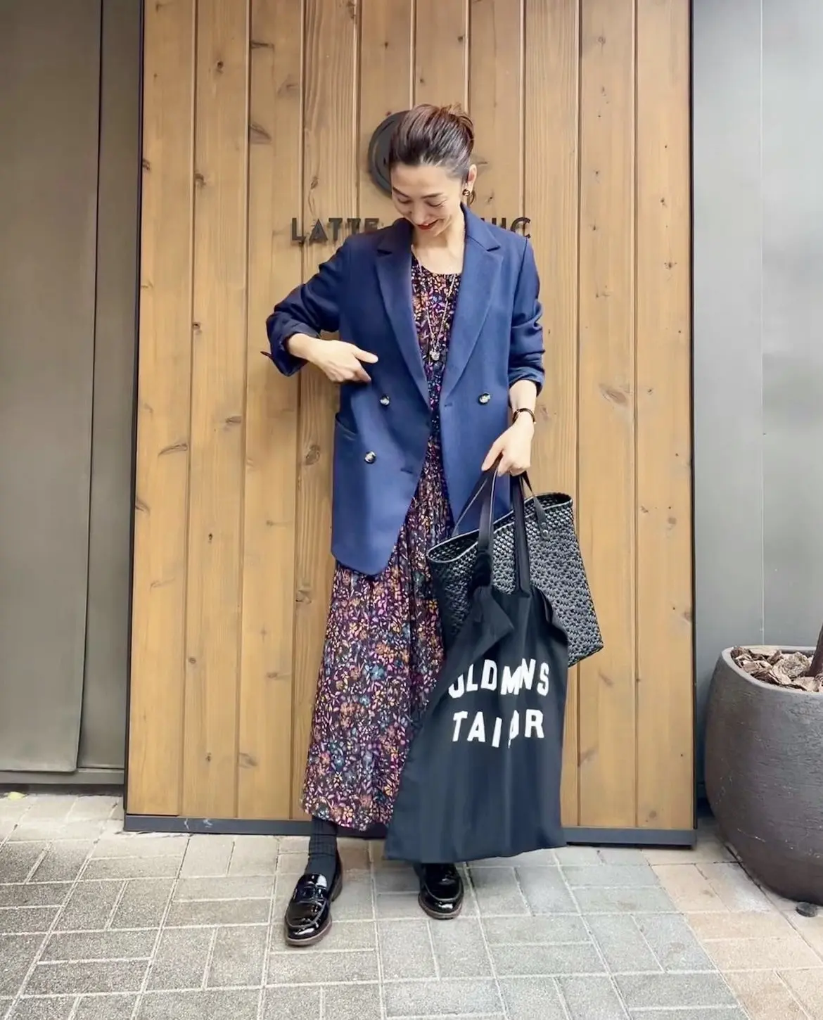 万能紺ブレ★8コーデの画像_1