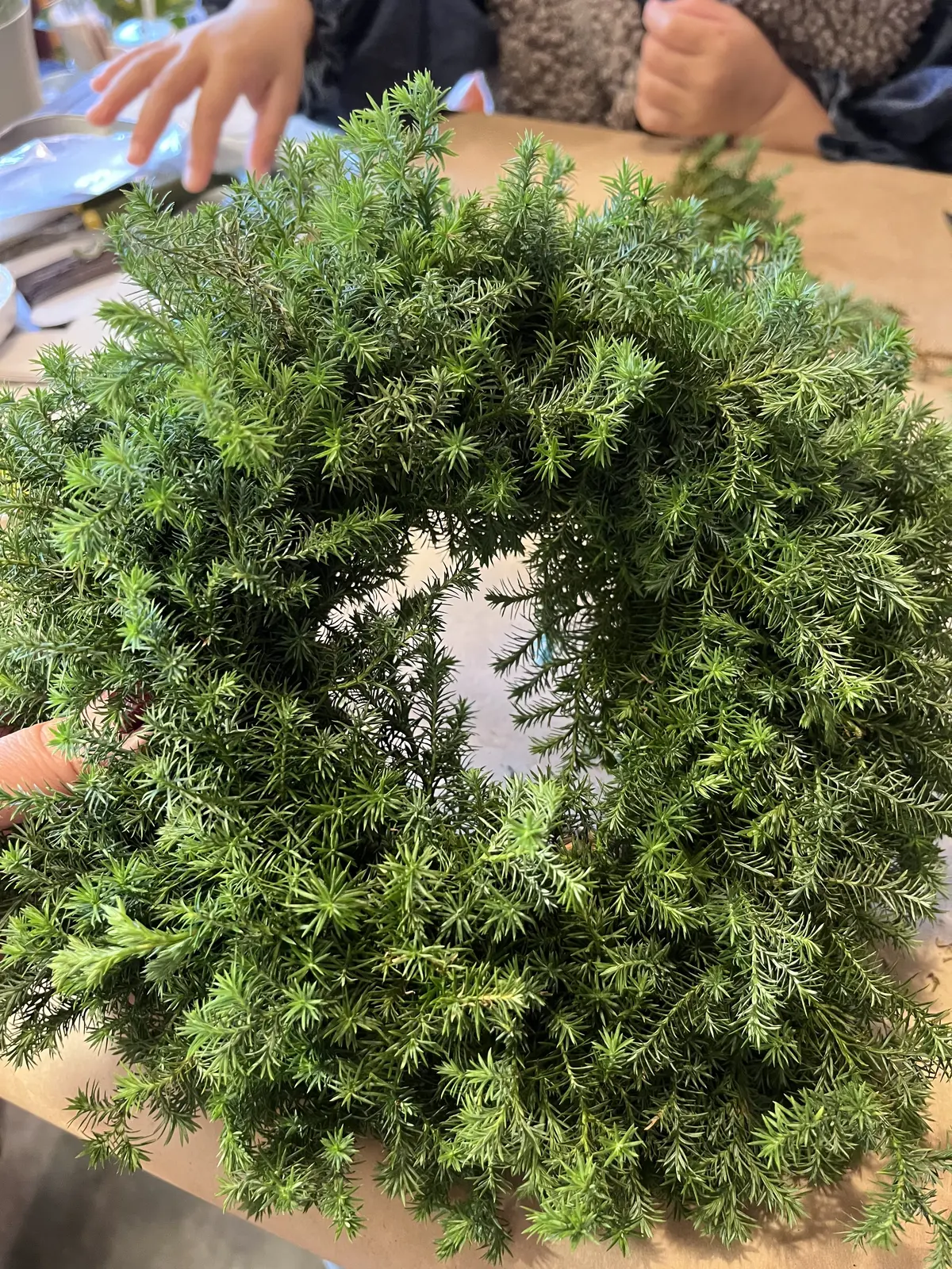 今年は早めのクリスマスリース作りの画像_6