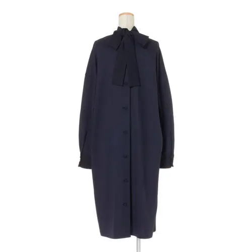 森慶子×THIRD MAGAZINE ボウタイジャージーワンピース ￥34,000+税