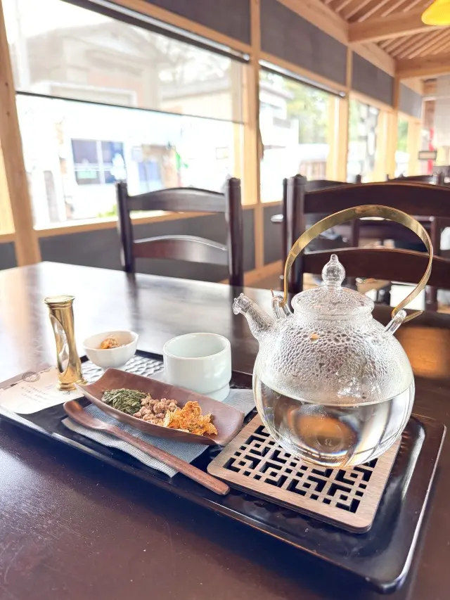 茶房沙羅でのお茶時間