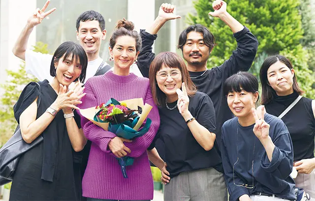 久しぶりのみんなとの撮影。 そうそう、この感じ！