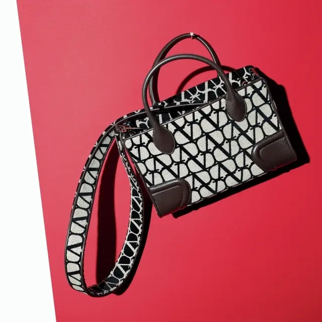 ヴァレンティノ ガラヴァーニのバッグ 「ヴァレンティノ トワル イコノグラフ」