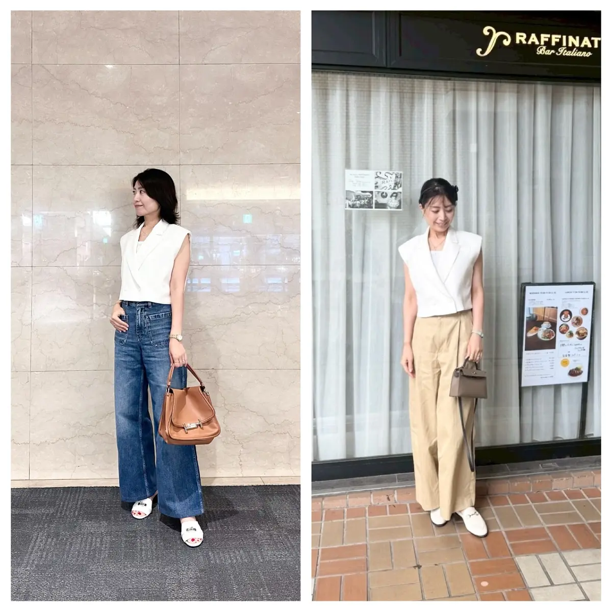 ウエスト丈【ジレ】コーデの画像_1