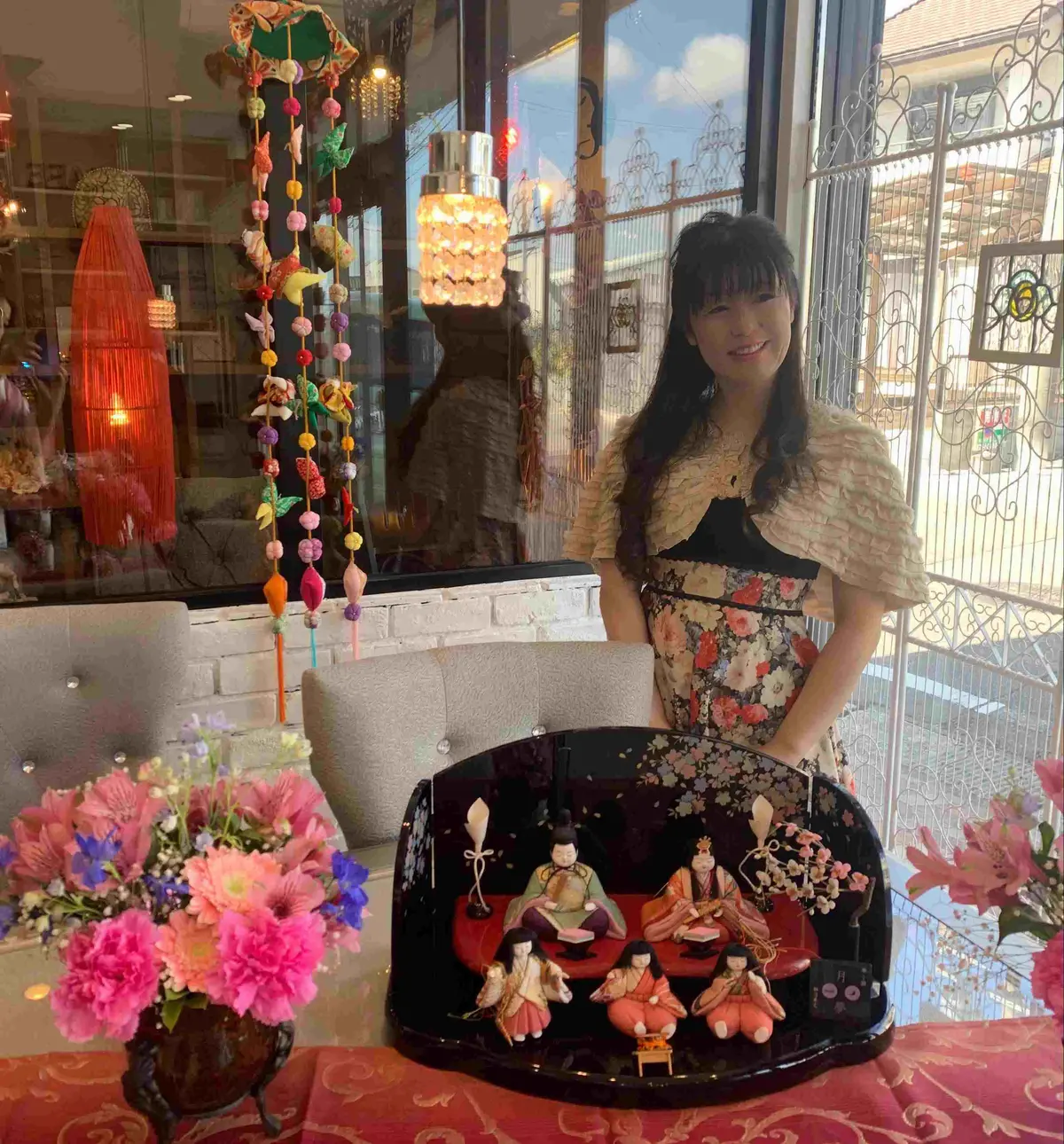 ３月のディスプレイ✿可愛い おひな祭りni