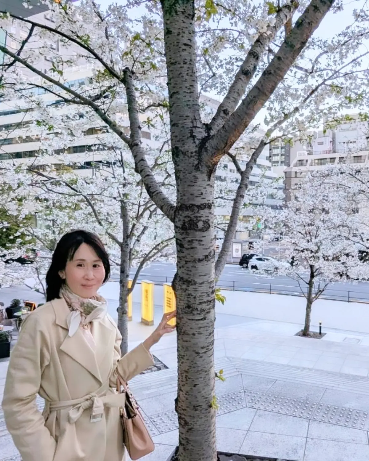 桜色コーデで虎ノ門ヒルズ《アンダーズ東京の画像_4