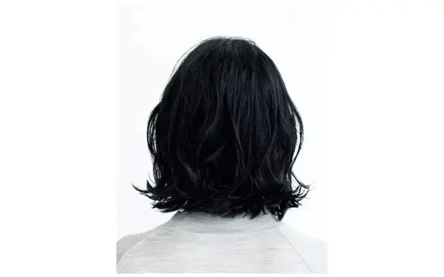 ランダムパーマで今どきミディアム