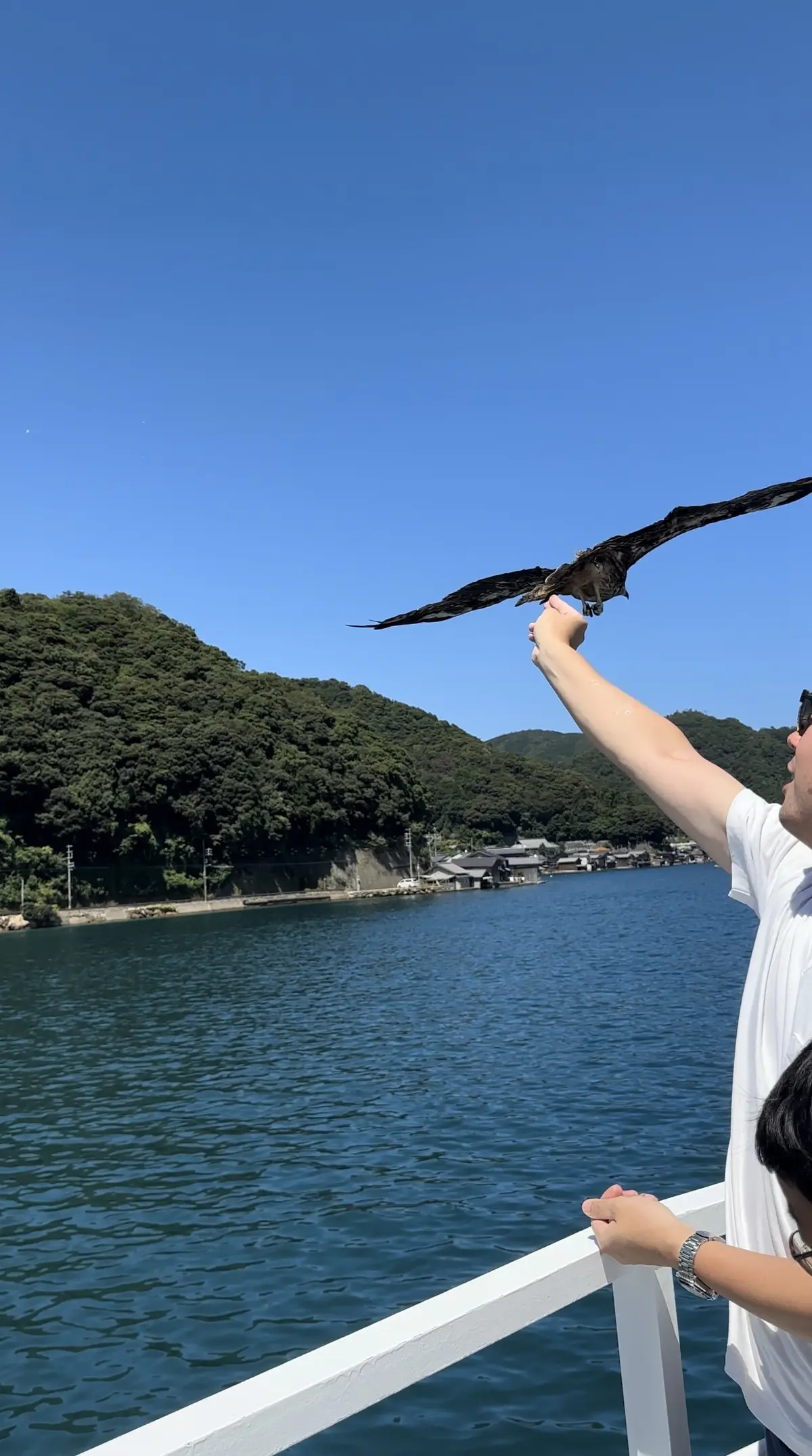 この夏、大活躍のお気に入りワンピースで舟の画像_6