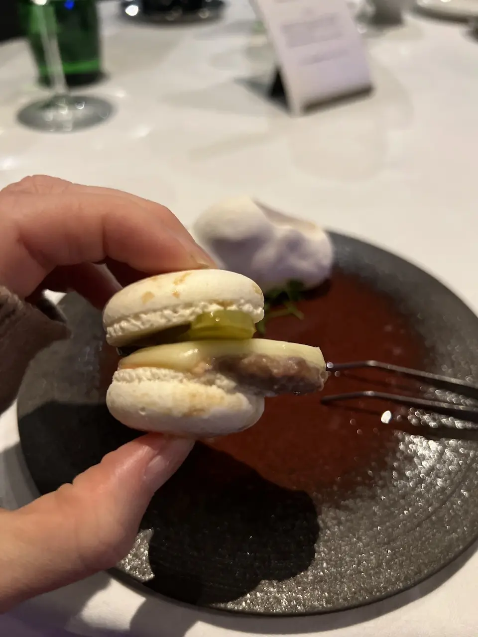 赤×紺カシミアストール♡五感で味わうクリの画像_7