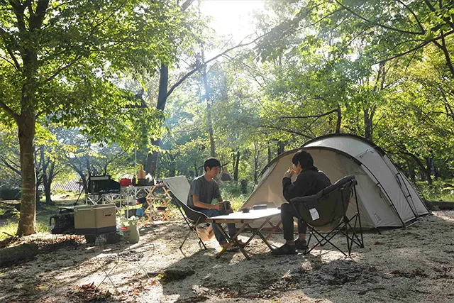 大人にもおすすめな、琴浦町のキャンプ＆サウナ