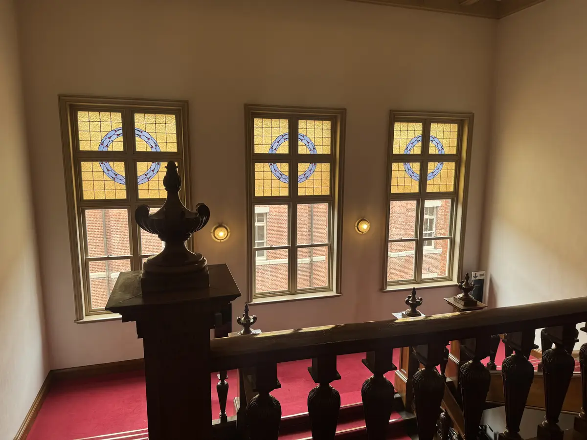 文翔館　中央階段室