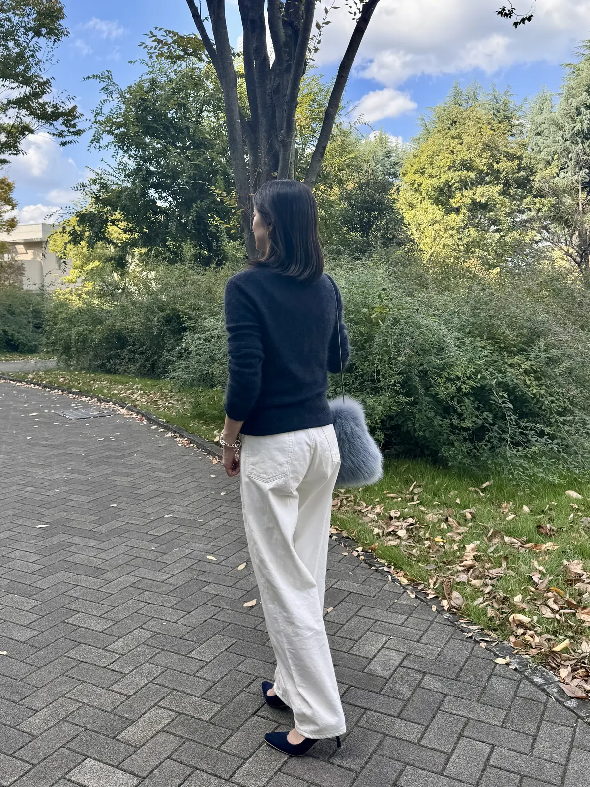 冬の「白」デニムコーデ✨の画像_5