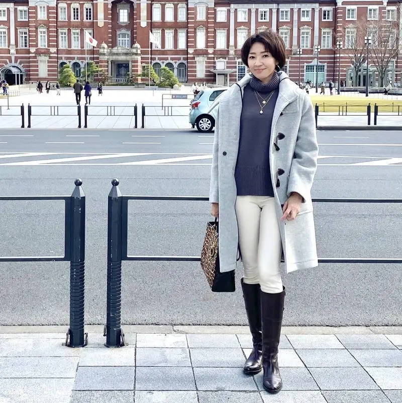 華組　ブーツコーデ