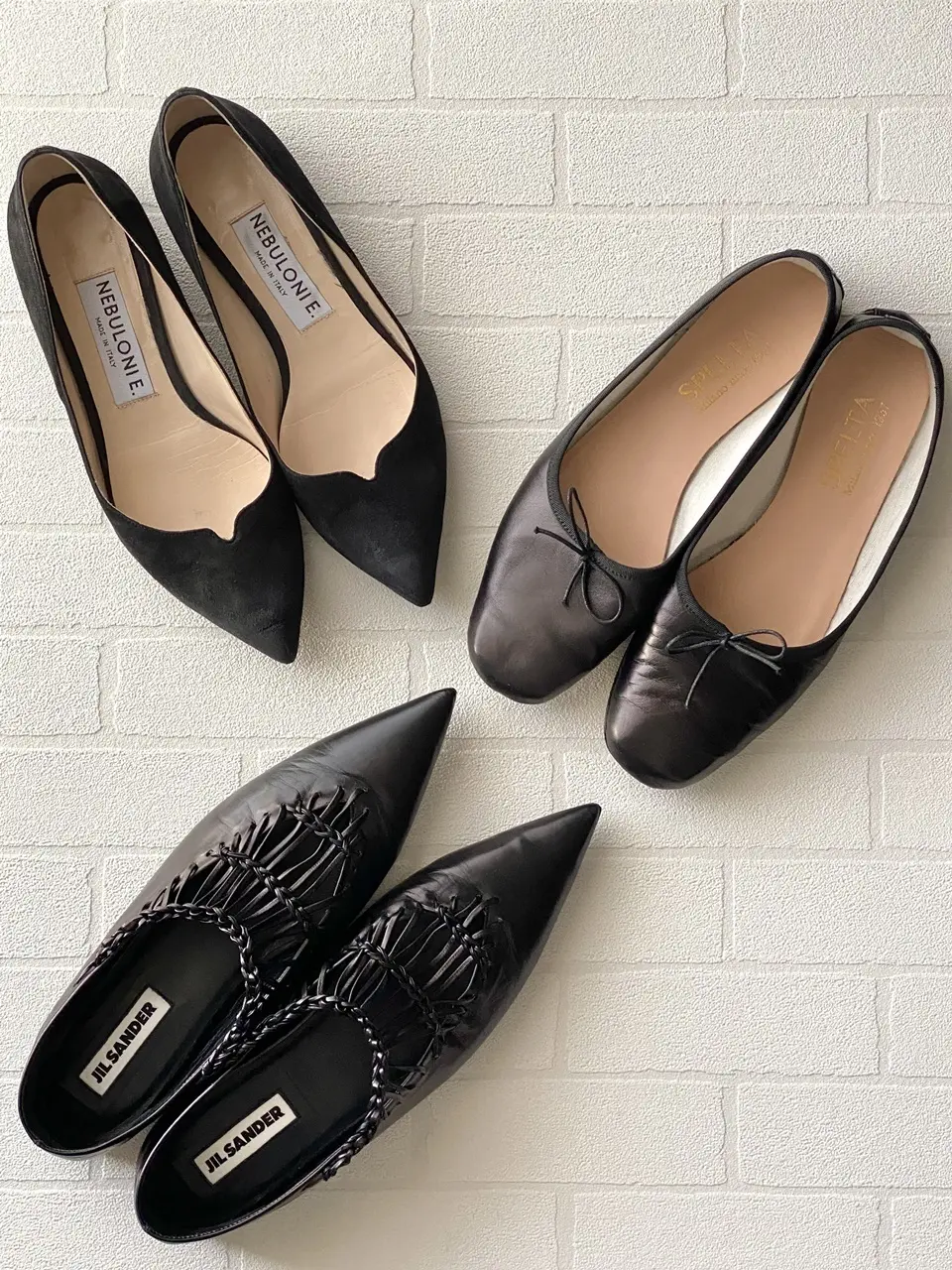 50代フラット靴