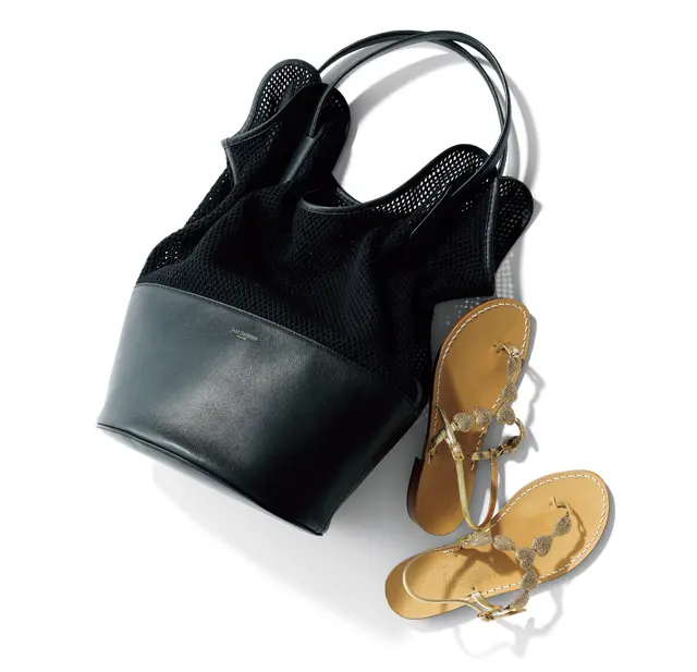 J＆Mデヴィッドソンのバッグ、カンフォラの靴