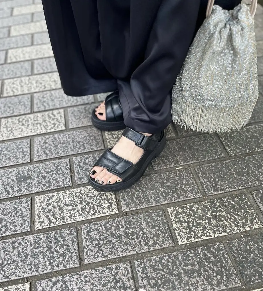 ZARAキラキラビーズbag★4コーデの画像_6