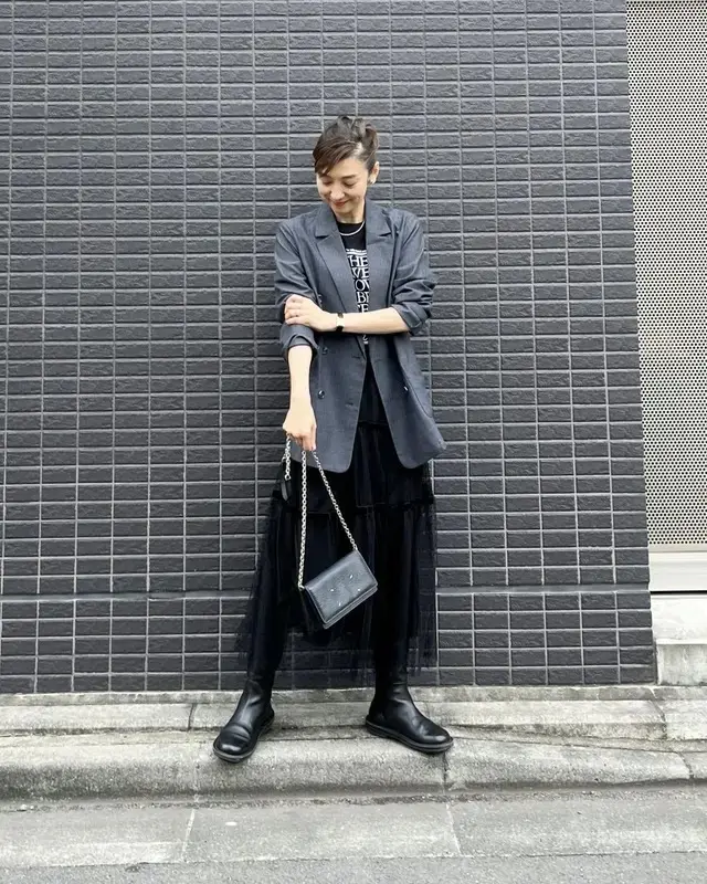 華組　ブーツコーデ