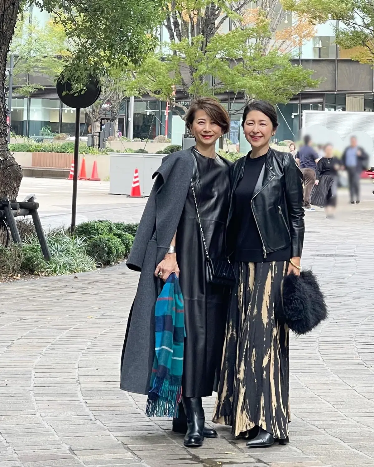 華組スナップはレザー＆ブラックの画像_2