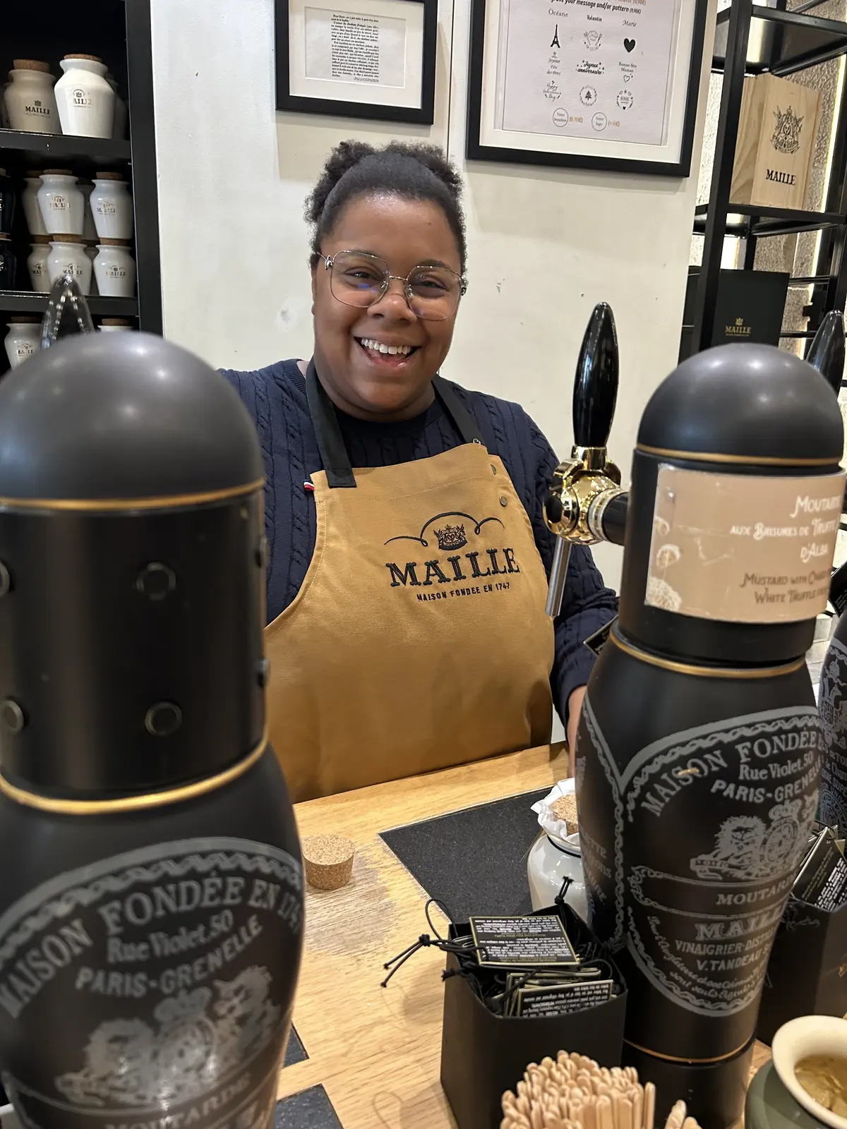 パリの老舗「MAILLE マイユ」　マスタード　お土産