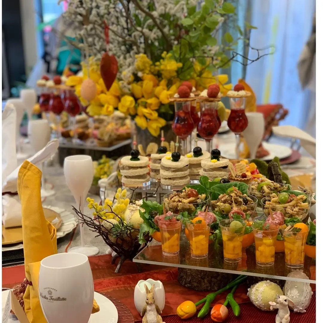 Easter table stylingの画像_3