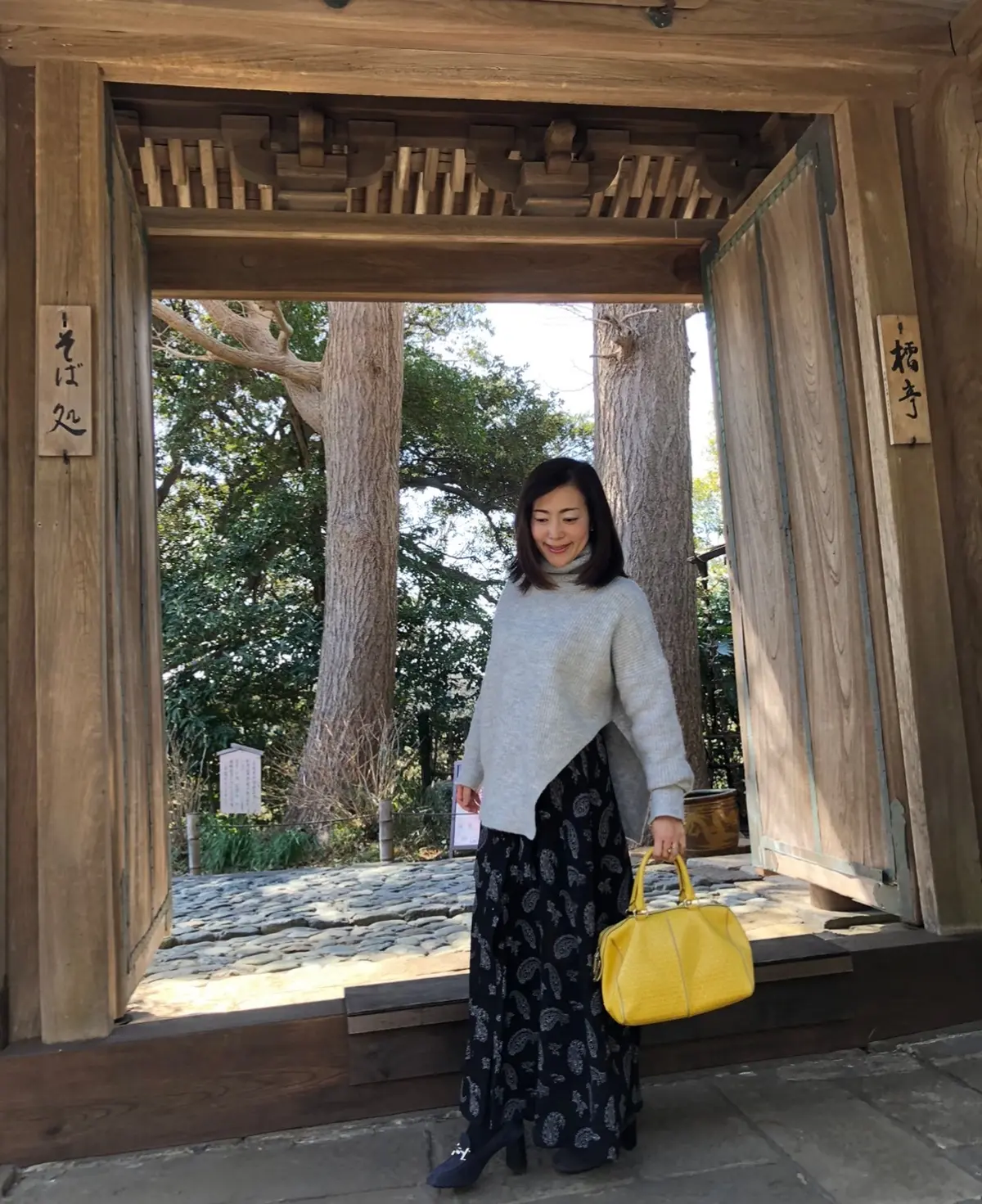 「甘くないスカート」コーデで絶景蕎麦処ラの画像_2