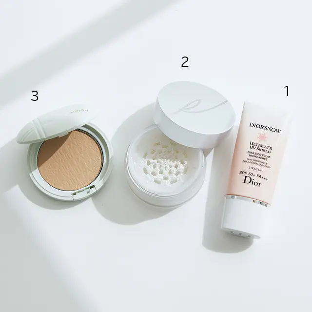 皮脂くずれレスのさらさら肌が持続するベースメイクセット