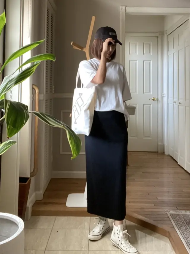 秋のコンバースコーデの画像_1