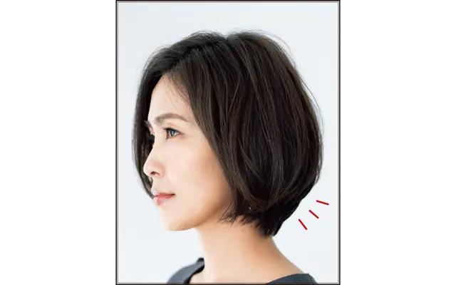 ヘアスタイルのポイント