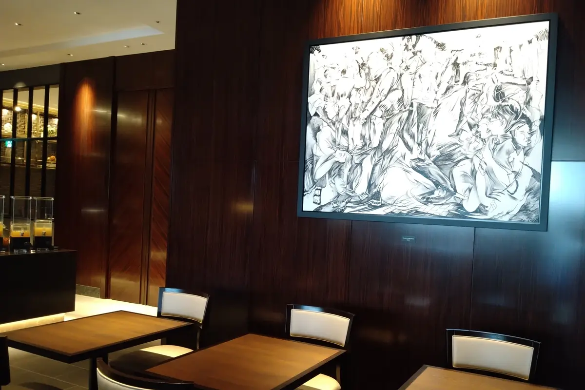 ヒルトン横浜のエグゼクティブラウンジ