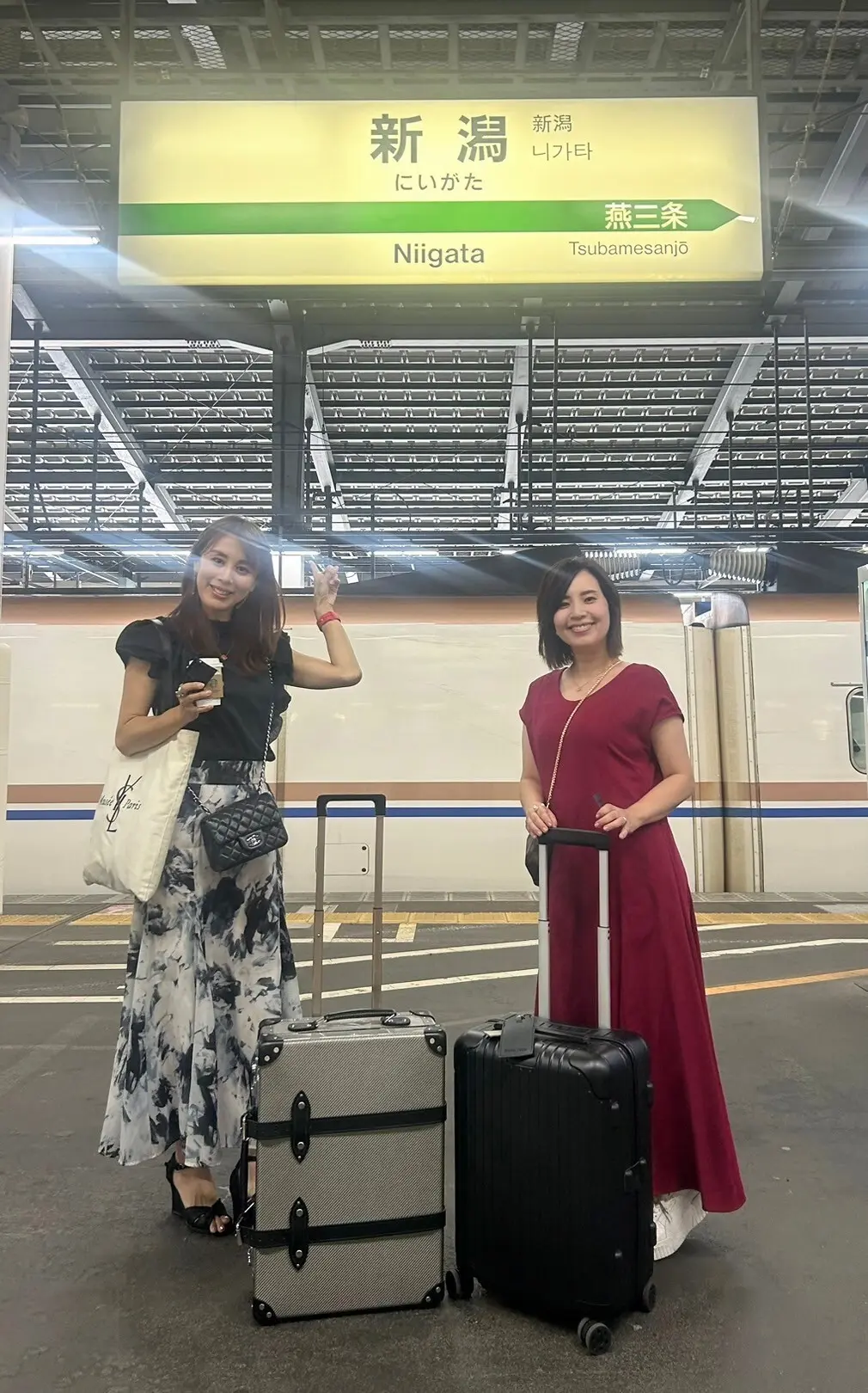 新潟、旅行、女子旅、鮨はたけやま、新潟グランドホテル、40代ファッション、Jマダム