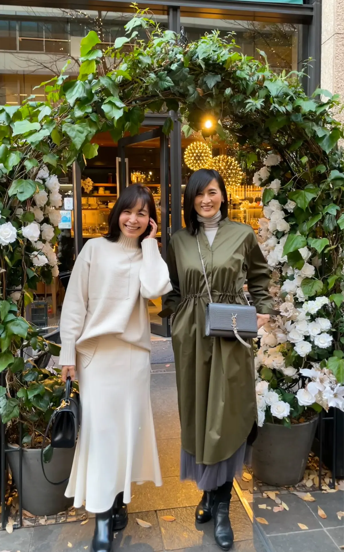 お気に入りワンピで丸の内ランチの画像_3