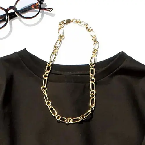 LAURA LOMBARDI×eclat チェーンネックレス 