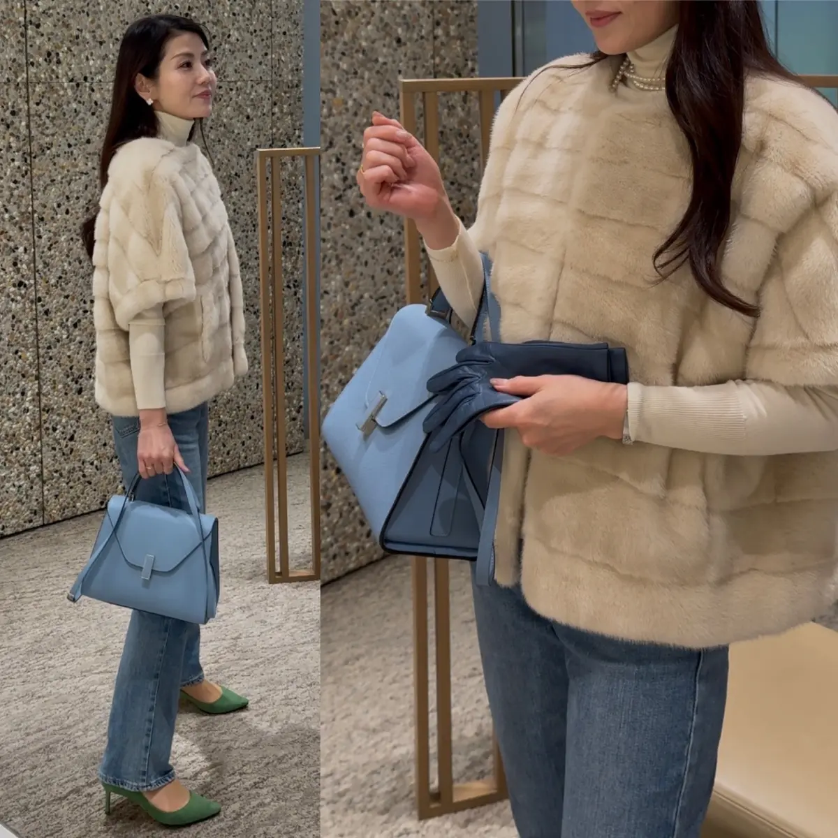 老け見えしないファーコーデで、今年最後のの画像_3