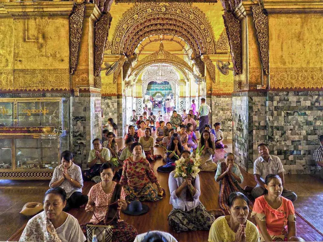 ＜ミャンマーの旅＞マンダレー信仰の要、マの画像_2