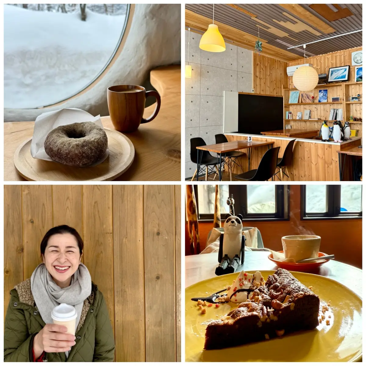 長野県　白馬村　オシャレカフェ　コーヒー　ドーナツ　ブラウニー