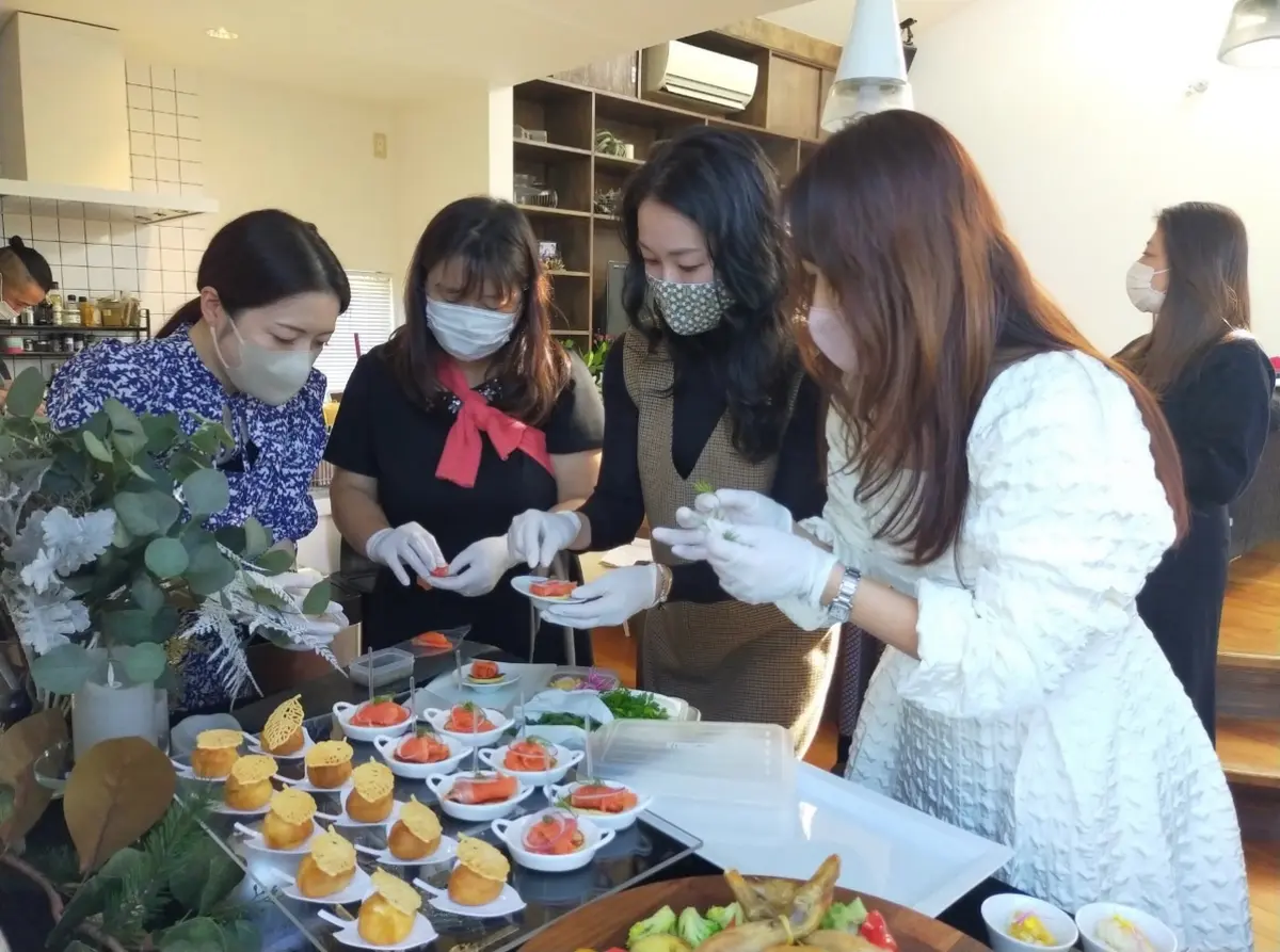 シェフを招いてクリスマスパーティー☆の画像_5