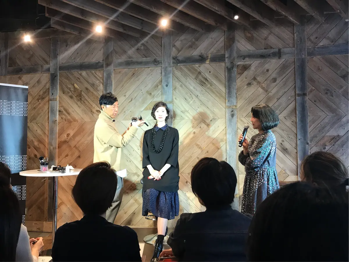 レイヤードスタイルでメイクレッスンへ♪の画像_2