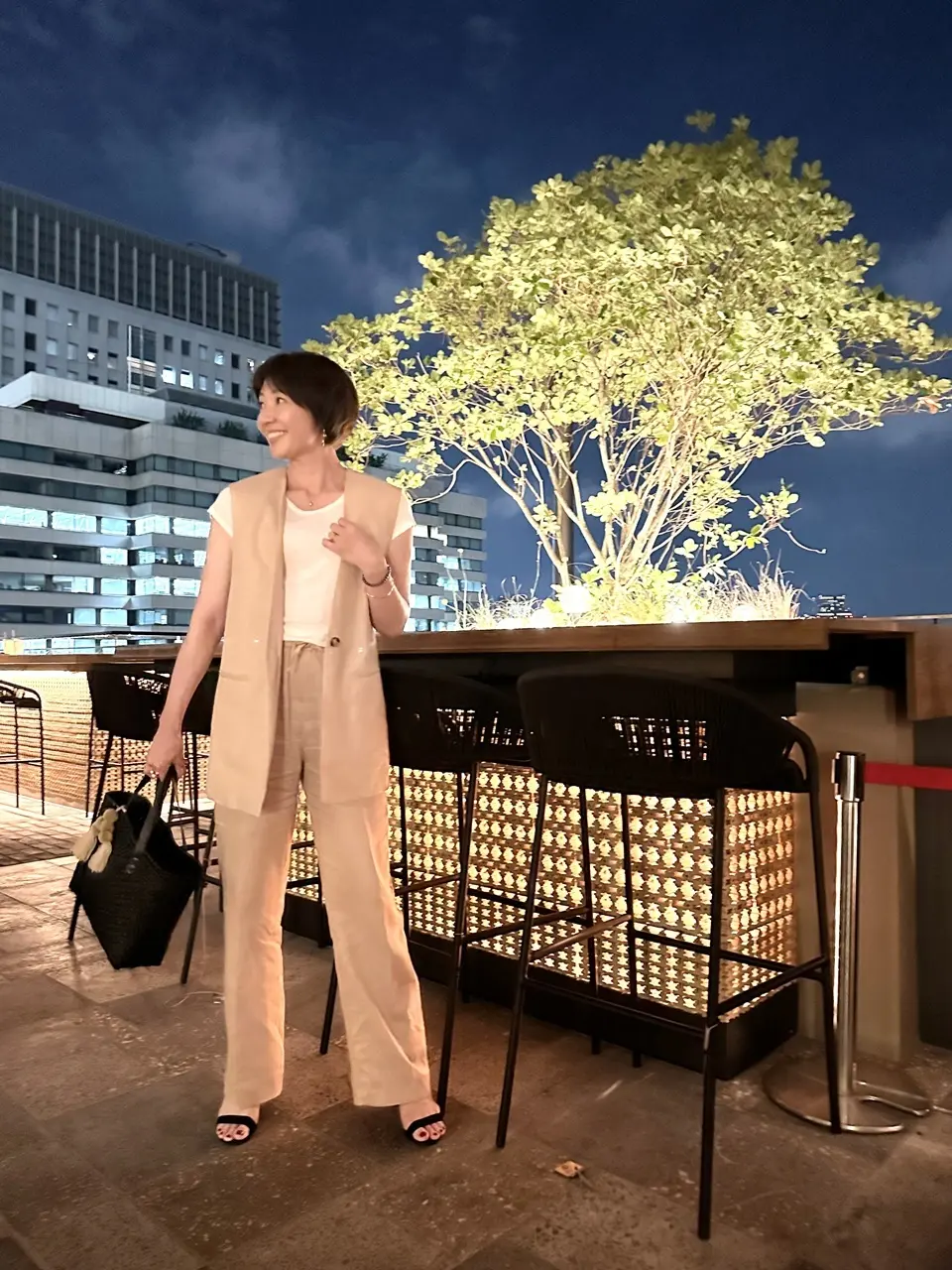 ZARA セットアップコーデ