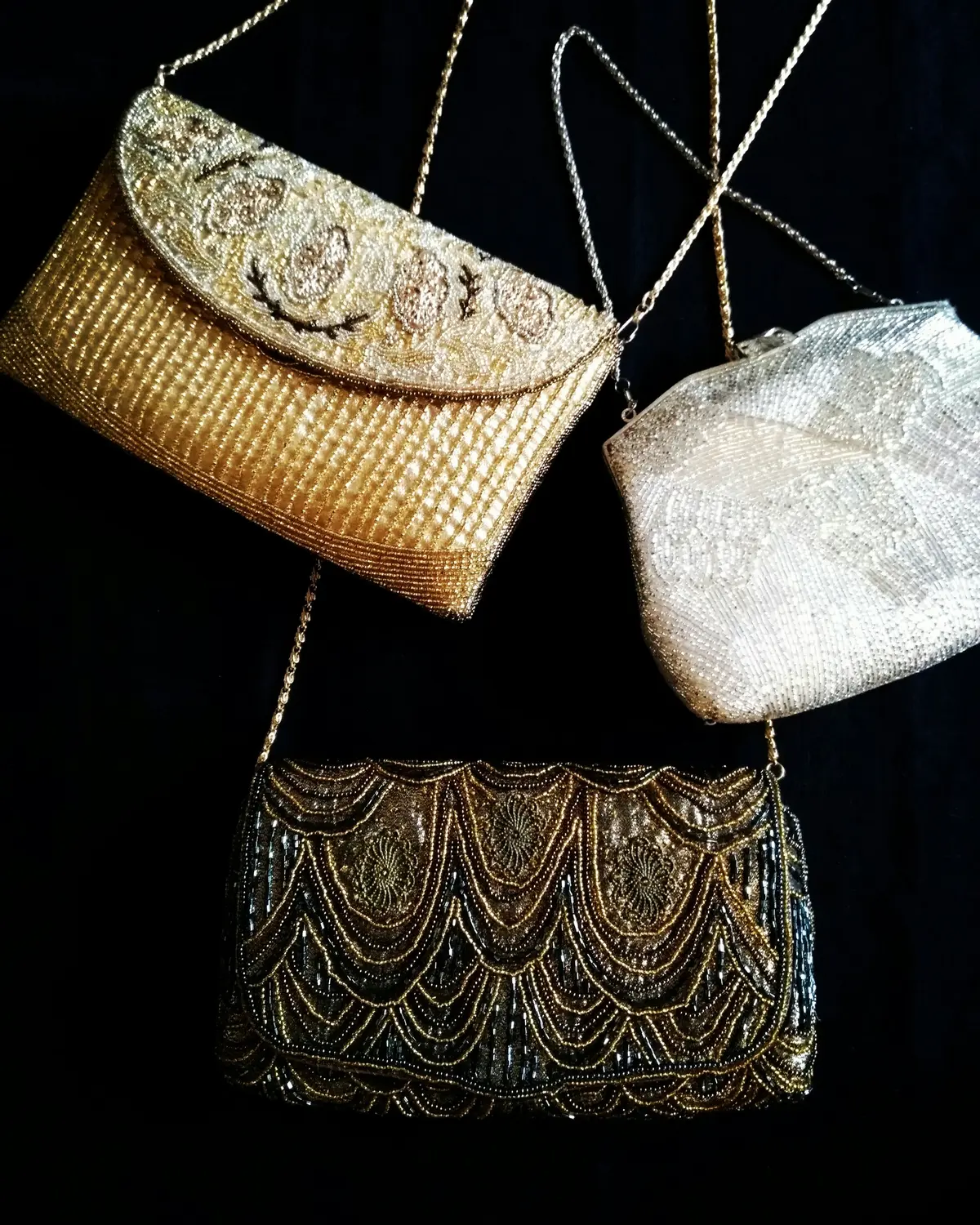 A.P.C.黒ワンピース & ビーズbaの画像_4