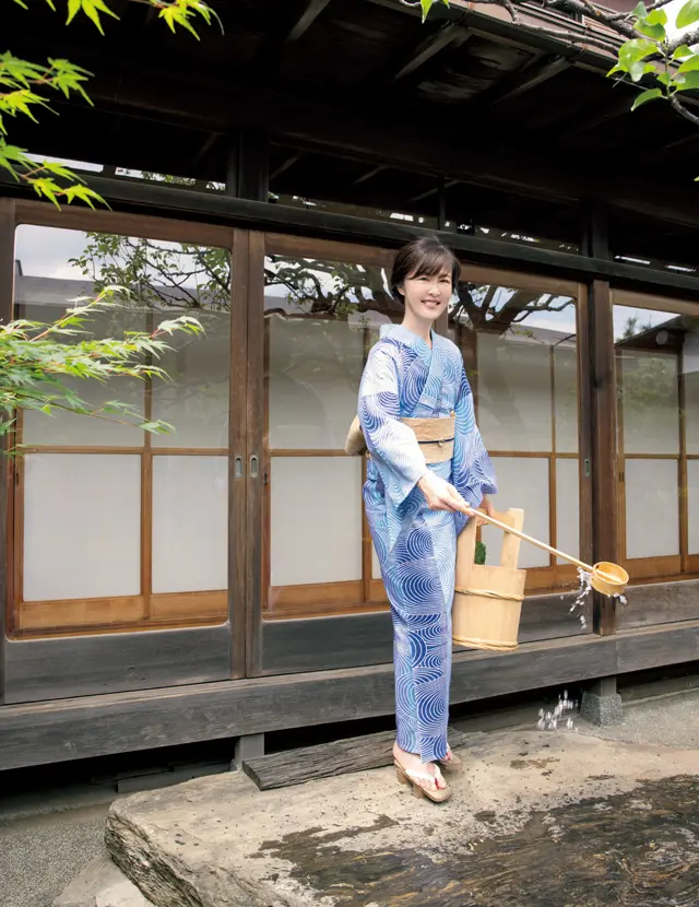 打ち水スキンケア