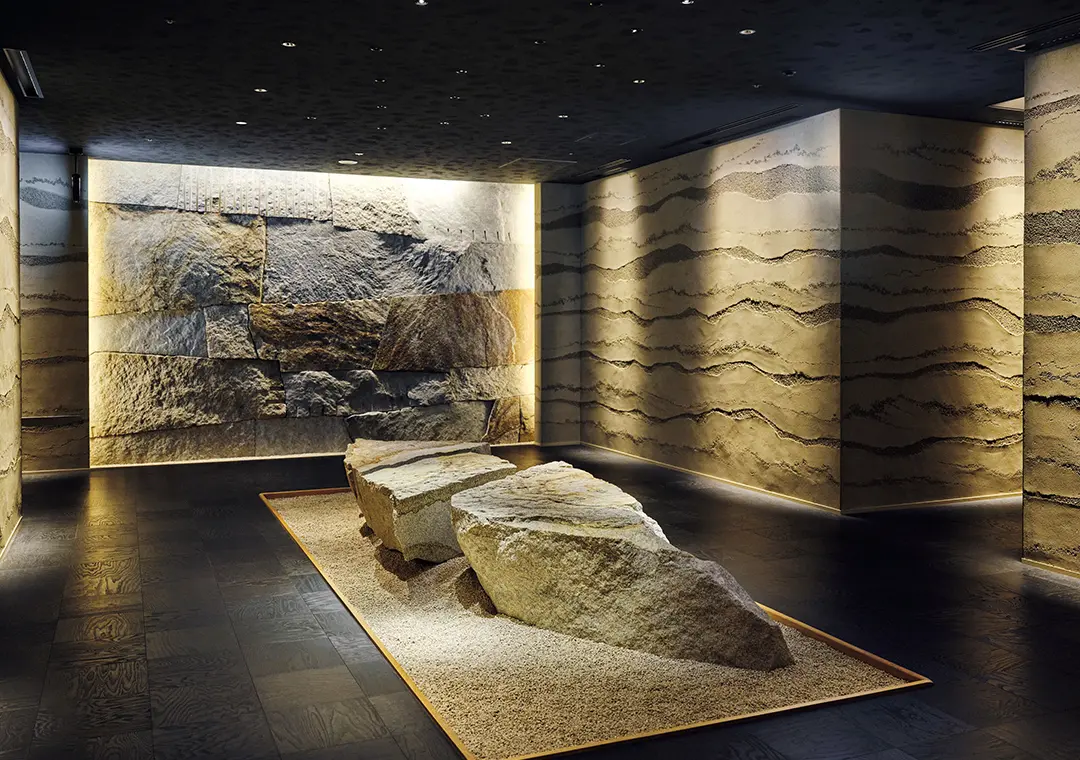 地下のダイニング